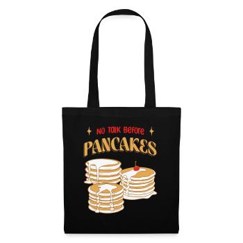 Butter Waffles Breakfast Fan Shirt - Tote Bag - black - Front