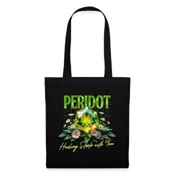 Birthstone August Peridot - Tote Bag - black - Front