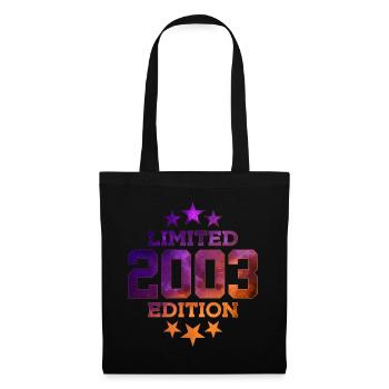 LIMITED EDITION 2003 23RD BIRTHDAY - Tote Bag - black - Front