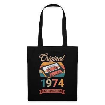 Original 1974 Édition Limitée Cadeau d’Anniversaire - Sac en tissu - noir - Devant
