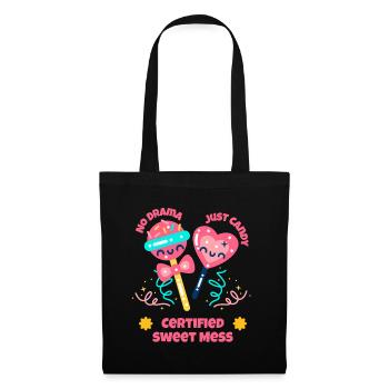 Sugar Crew Candy Team Gift - Tote Bag - black - Front