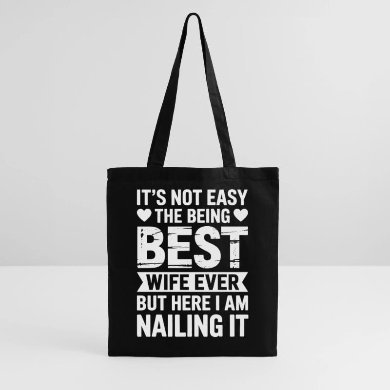 Ehefrau Spruch Ehefrauen Lustiges Ehefrau Geschenk Stoffbeutel