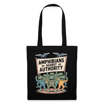 Amphibians Against Authority Portland - Tote Bag - black - Front