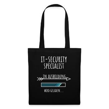 IT-Security Specialist Student Beruf Ausbildung - Stoffbeutel - Schwarz - Vorne