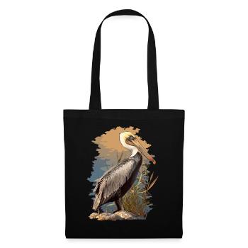 Pelicans Pelican - Tote Bag - black - Front
