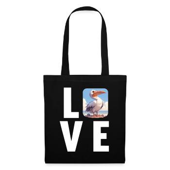 Pelicans Pelican - Tote Bag - black - Front