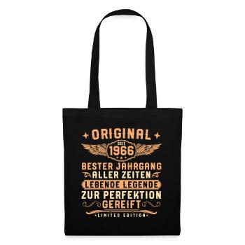 1966 Vintage Living Legend 60ème Anniversaire - Sac en tissu - noir - Devant