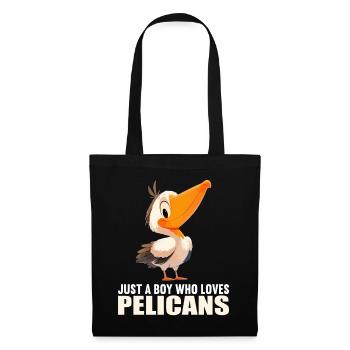 Pelicans Pelican - Tote Bag - black - Front