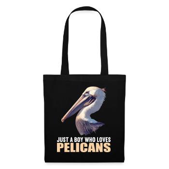 Pelicans Pelican - Tote Bag - black - Front