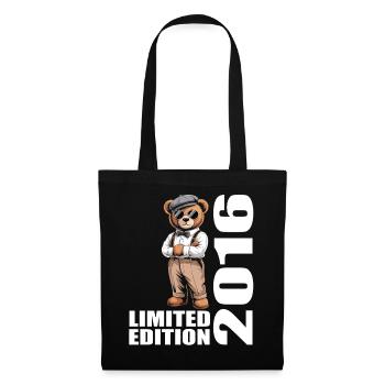 2016 Limited Edition Bär Geburtstag 2016 - Stoffbeutel - Schwarz - Vorne