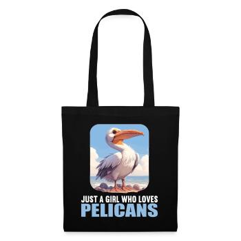 Pelicans Pelican - Tote Bag - black - Front