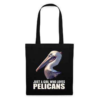 Pelicans Pelican - Tote Bag - black - Front