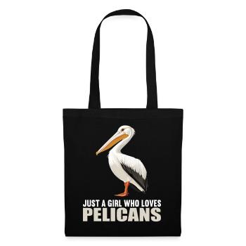 Pelicans Pelican - Tote Bag - black - Front