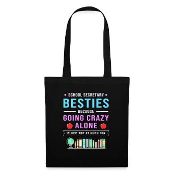 School Secretary School Secretary - Tote Bag - black - Front