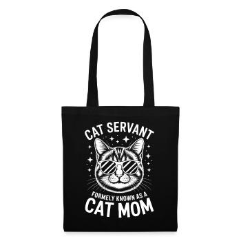 Cats Saying Mom Mom Funny Cats Gift - Tote Bag - black - Front