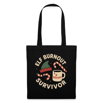 Holiday Hangover Post Christmas Mood New Year - Tote Bag - black - Front