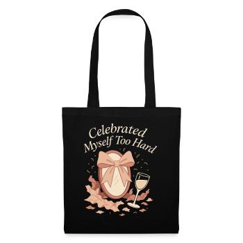 Holiday Hangover Post Christmas Mood New Year - Tote Bag - black - Front
