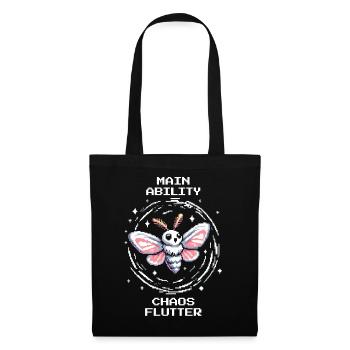 Chaos Moth | Main Ability Retro Gaming Saying - Tote Bag - black - Front