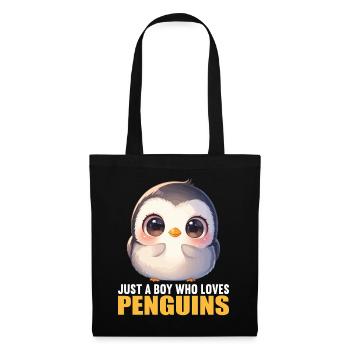 Pingouins Pingouin - Sac en tissu - noir - Devant