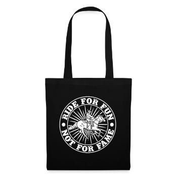 Rodeo Horse Riding Ride For Fun Not For Fame - Tote Bag - black - Front