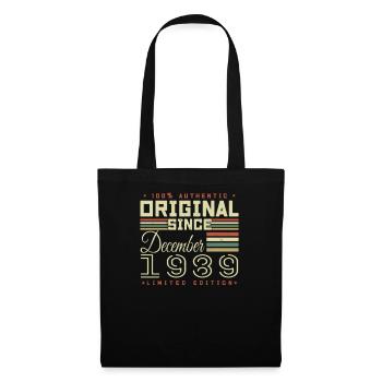 Anniversaire 36 ans | Originale Décembre 1989 - Sac en tissu - noir - Devant