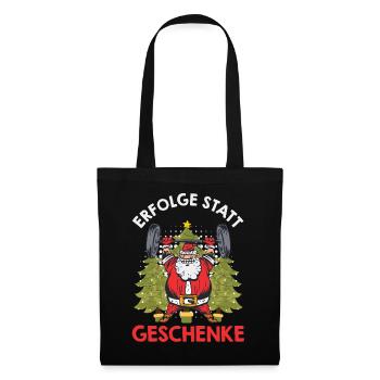Santa Claus SUCCESSES INSTEAD OF GIFTS Fun - Tote Bag - black - Front
