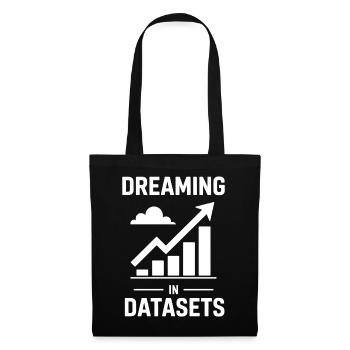 Data Analyst Saying Funny Data Analyst Gift - Tote Bag - black - Front