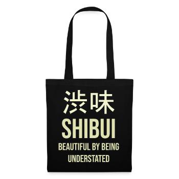 Shibui Sleek Minimalism - Tote Bag - black - Front