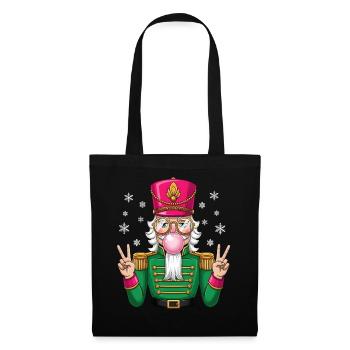 Nutcracker Bubble Gum - Stoffbeutel - Schwarz - Vorne