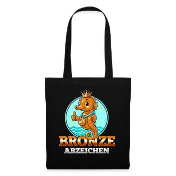 Seahorse Bronze Badge Swimming Course - Tote Bag - black - Front