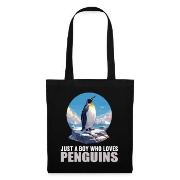 Pingouins Pingouin - Sac en tissu - noir - Devant