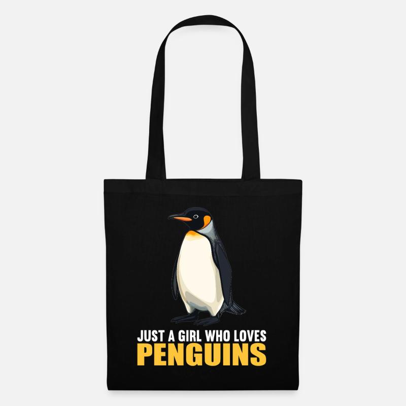 Pingouins Pingouin - Sac en tissu - noir