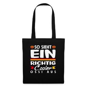C’est ainsi qu’un dicton cool d’Ossi voit la fierté de la RDA - Sac en tissu - noir - Devant
