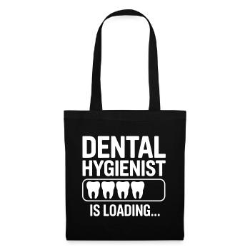 Dentist Saying Tooth Funny Dentist Gift - Tote Bag - black - Front