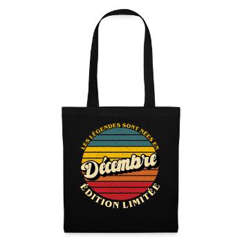 Legends Are Born In December - Anniversary - Tote Bag - black - Front