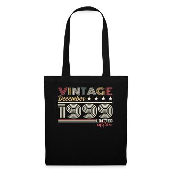 Cadeau Décembre 1999 - Sac en tissu - noir - Devant