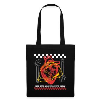 Mécanicien militaire - Sac en tissu - noir - Devant