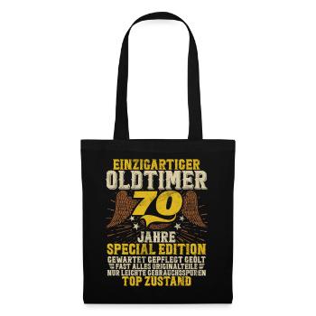 70 Years Unique Classic 70th Birthday - Tote Bag - black - Front