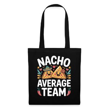 Nacho Average Team Humor - Tote Bag - black - Front