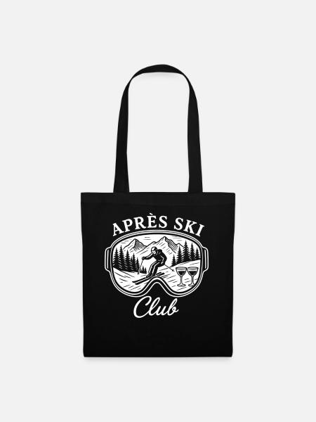 Après Ski Club - Stoffbeutel - Schwarz