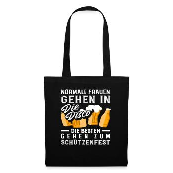 The best go to the Schützenfest funnier - Tote Bag - black - Front