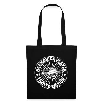 Harmonica Musican LImited Edition Harmonica - Tote Bag - black - Front