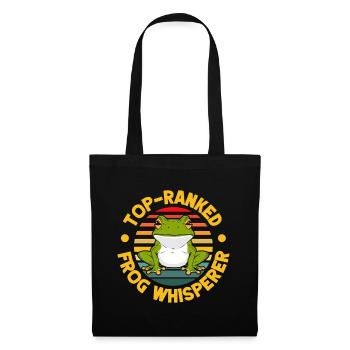 Frog Catcher Top-Ranked Frog - Stoffbeutel - Schwarz - Vorne