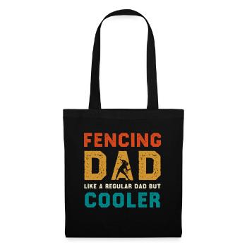 Fencing Dad Cooler Than Regular Dad - Tote Bag - black - Front