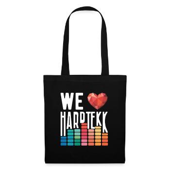 We Love Hardtekk Tekke East Germany - Tote Bag - black - Front