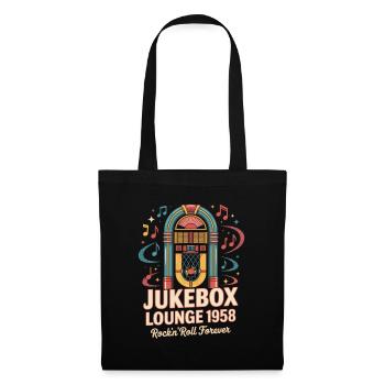 Jukebox Lounge 1958 - Sac en tissu - noir - Devant