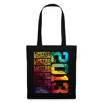 LIMITED EDITION 2013 13 JAHRE 13. GEBURTSTAG - Stoffbeutel - Schwarz - Vorne