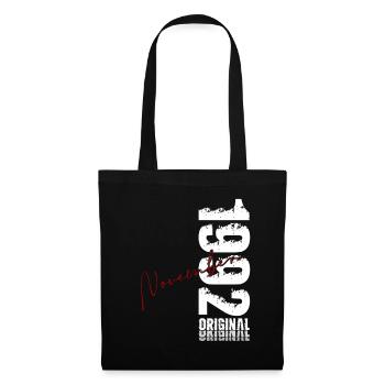 33ème Anniversaire Original Novembre Millésime 1992 - Sac en tissu - noir - Devant