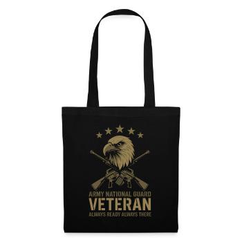 Army Veteran National Guard Veteran in - Tote Bag - black - Front