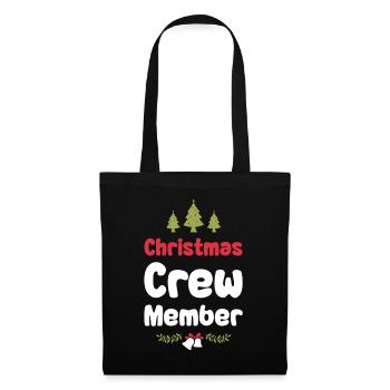 Weihnachten Crew Christmas - Tote Bag - black - Front